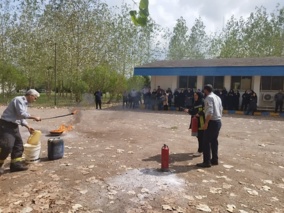 برگزاری دوره آموزشی "کلیات اطفاء حریق و راه های پیشگیری"