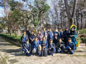 کاشت بذر دانش در ایستگاه تحقیقات شلمان